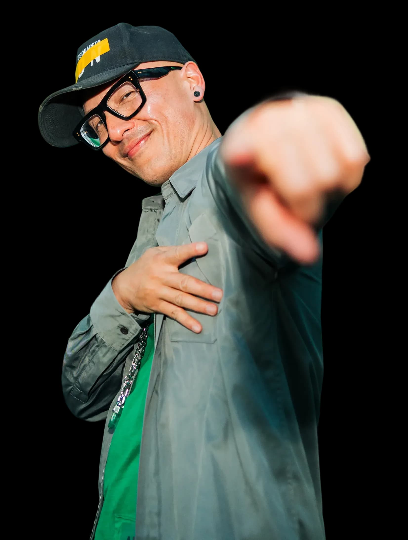 Chris Do pointing at you